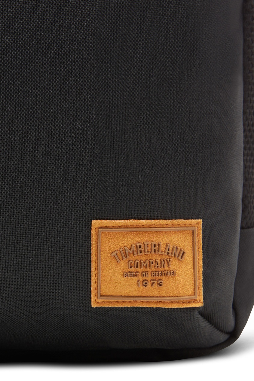 фото Черный рюкзак из текстиля timberland