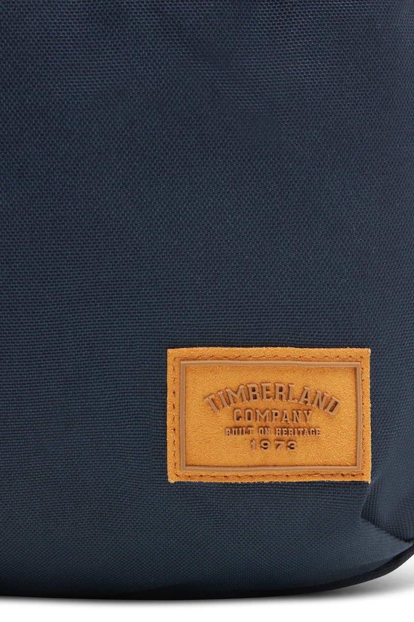 фото Синий рюкзак из текстиля timberland