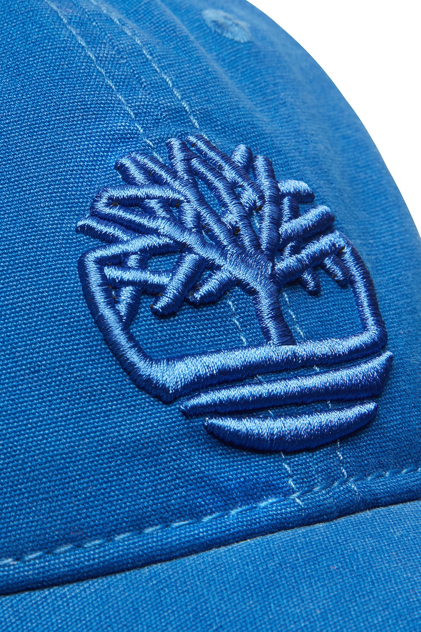 фото Голубая текстильная кепка Timberland
