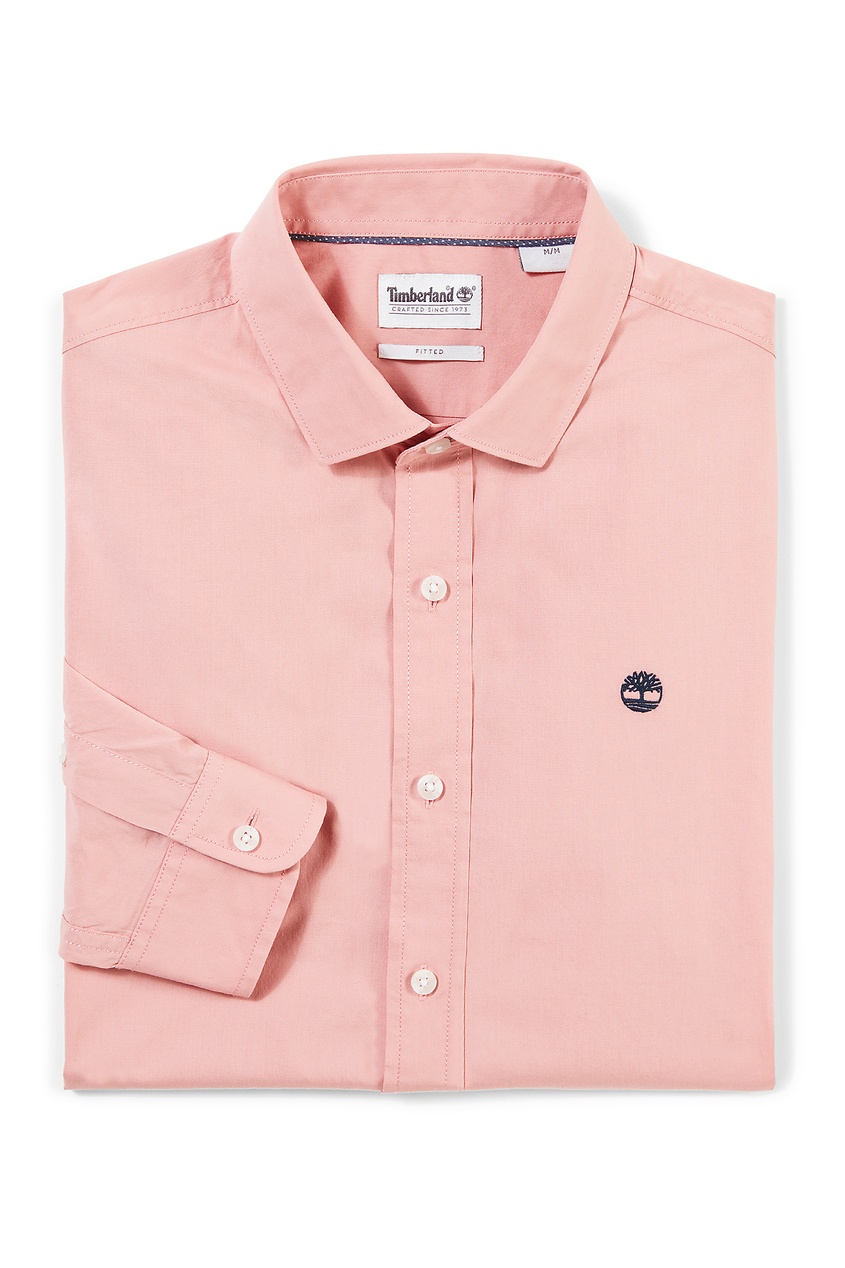 Розовая рубашка от Timberland