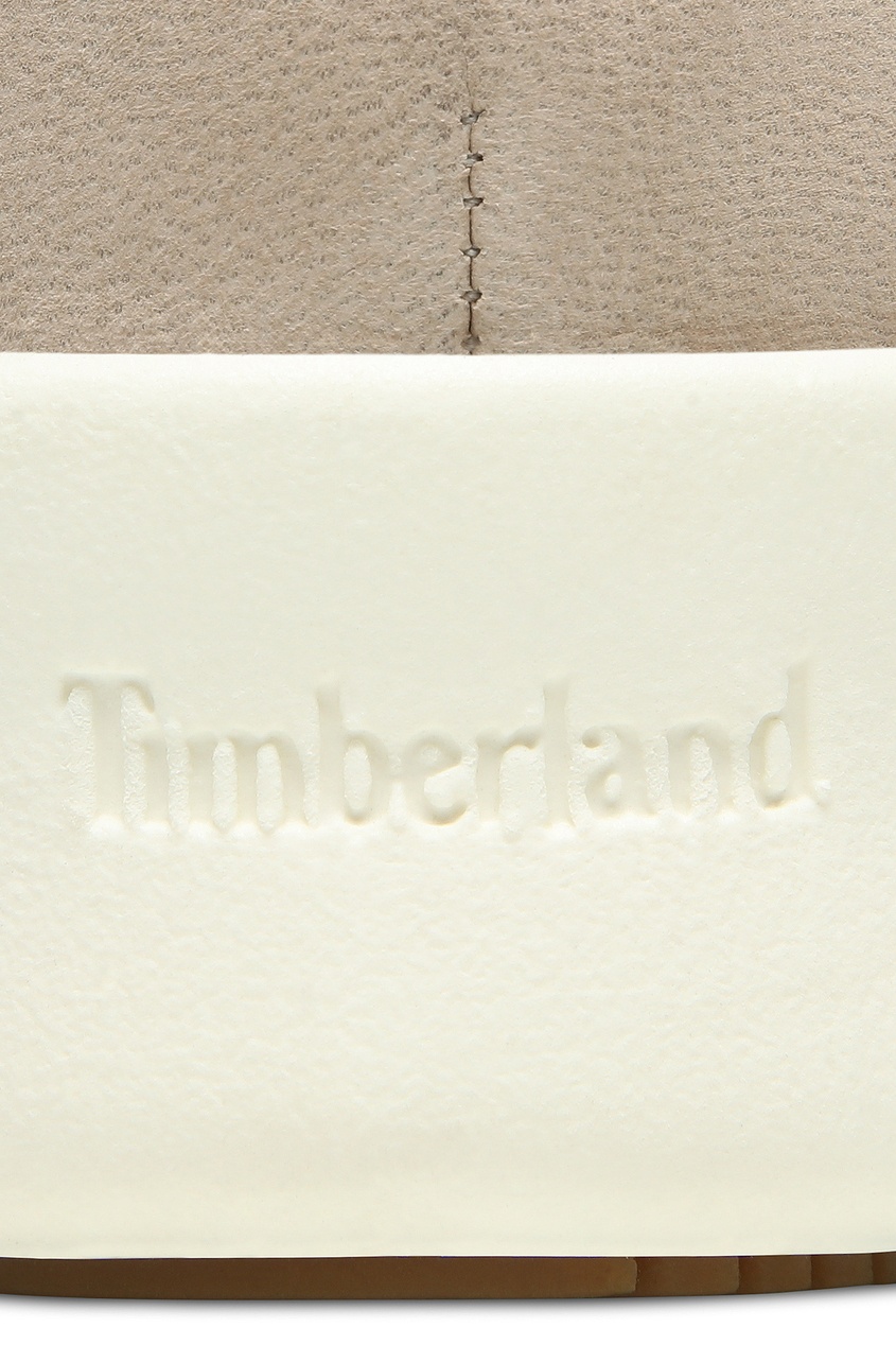 фото Бежевые кеды timberland