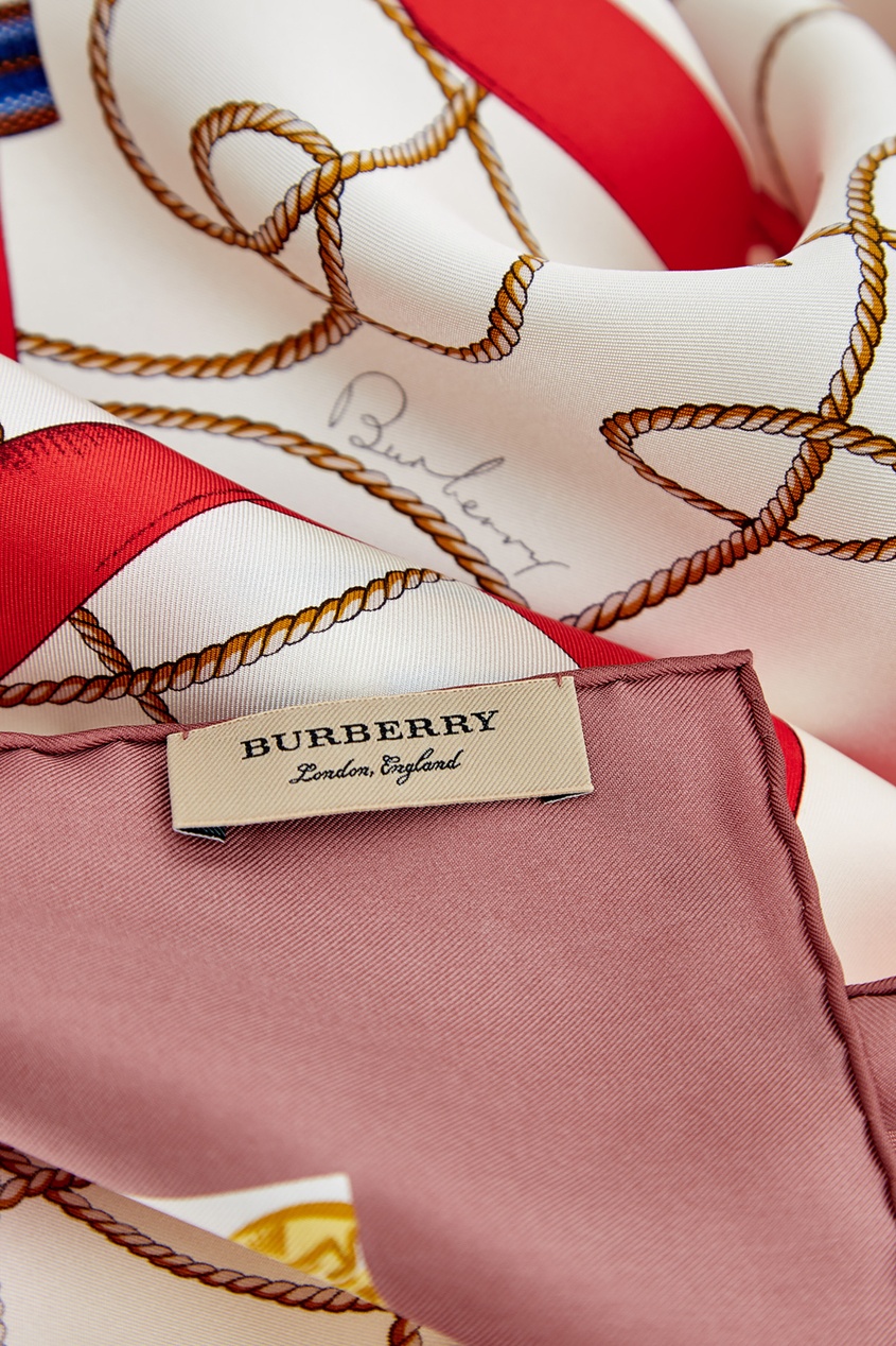 фото Платок с принтом Burberry