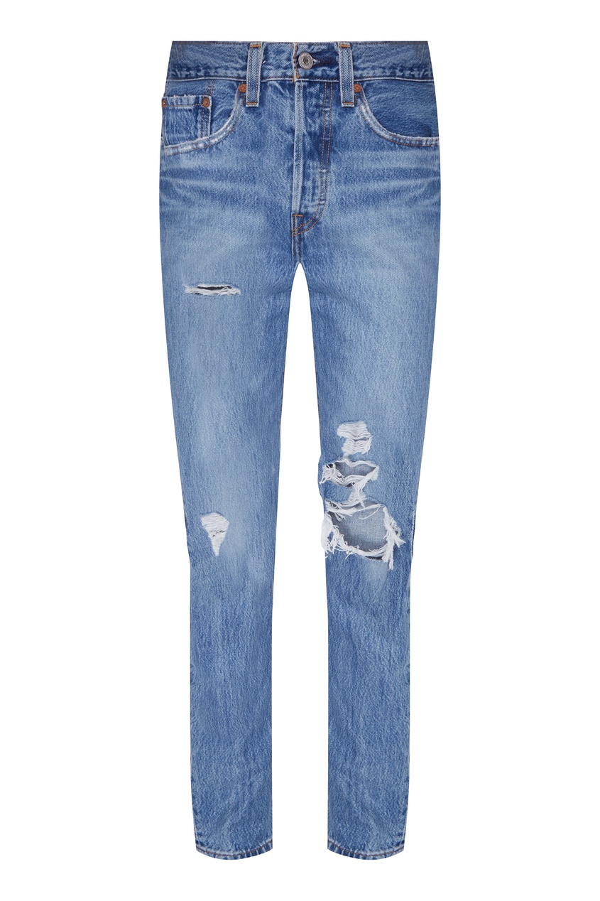 фото Голубые джинсы с прорезями levi’s®