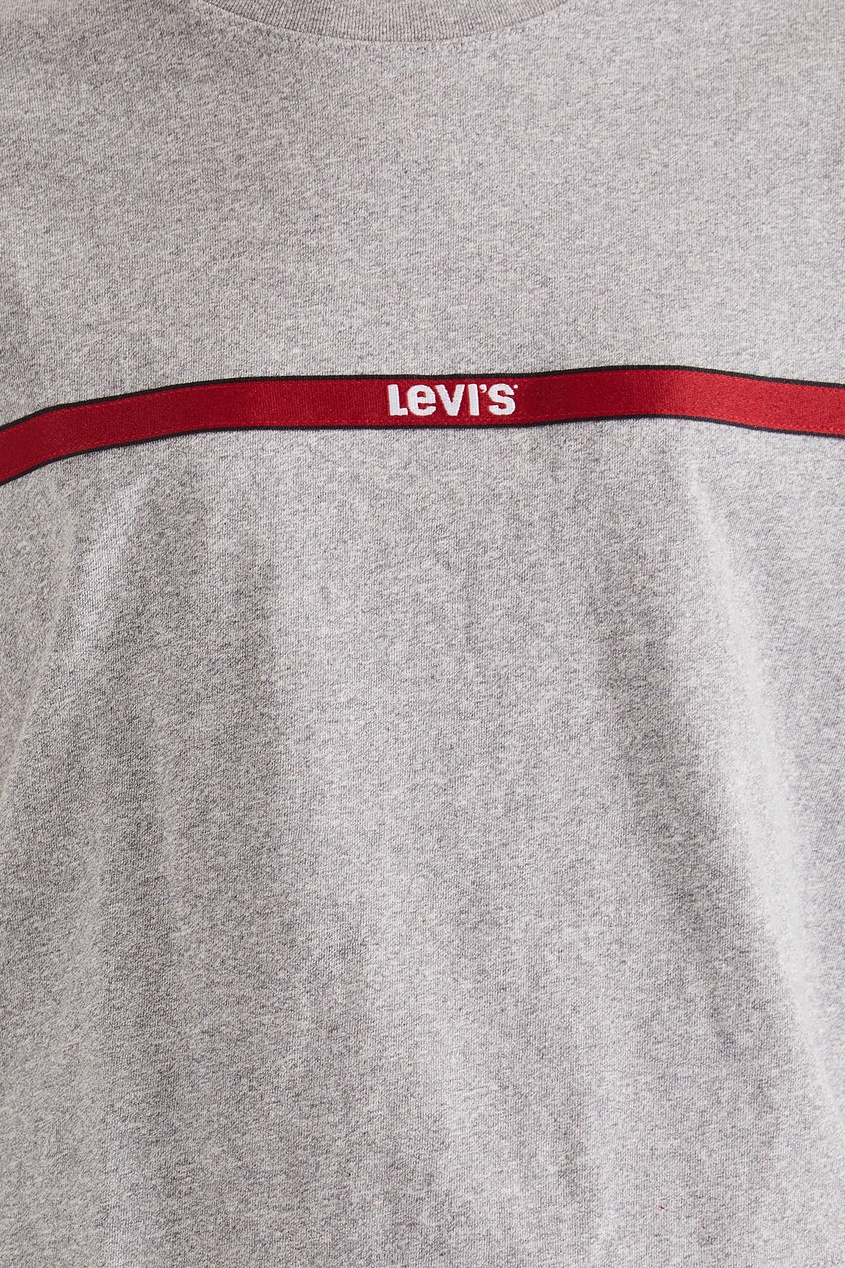 фото Серая футболка с логотипом levi’s®