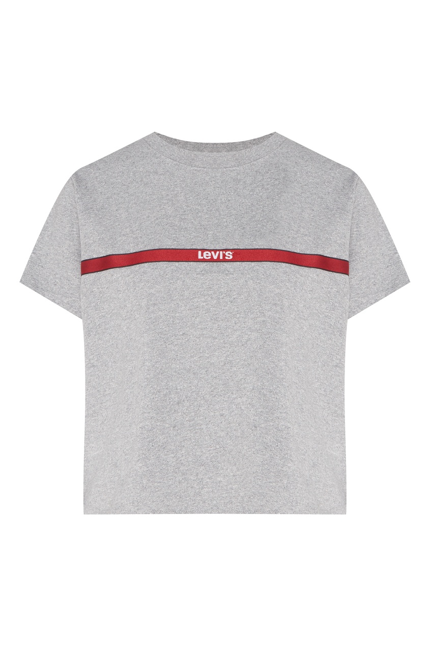 фото Серая футболка с логотипом levi’s®