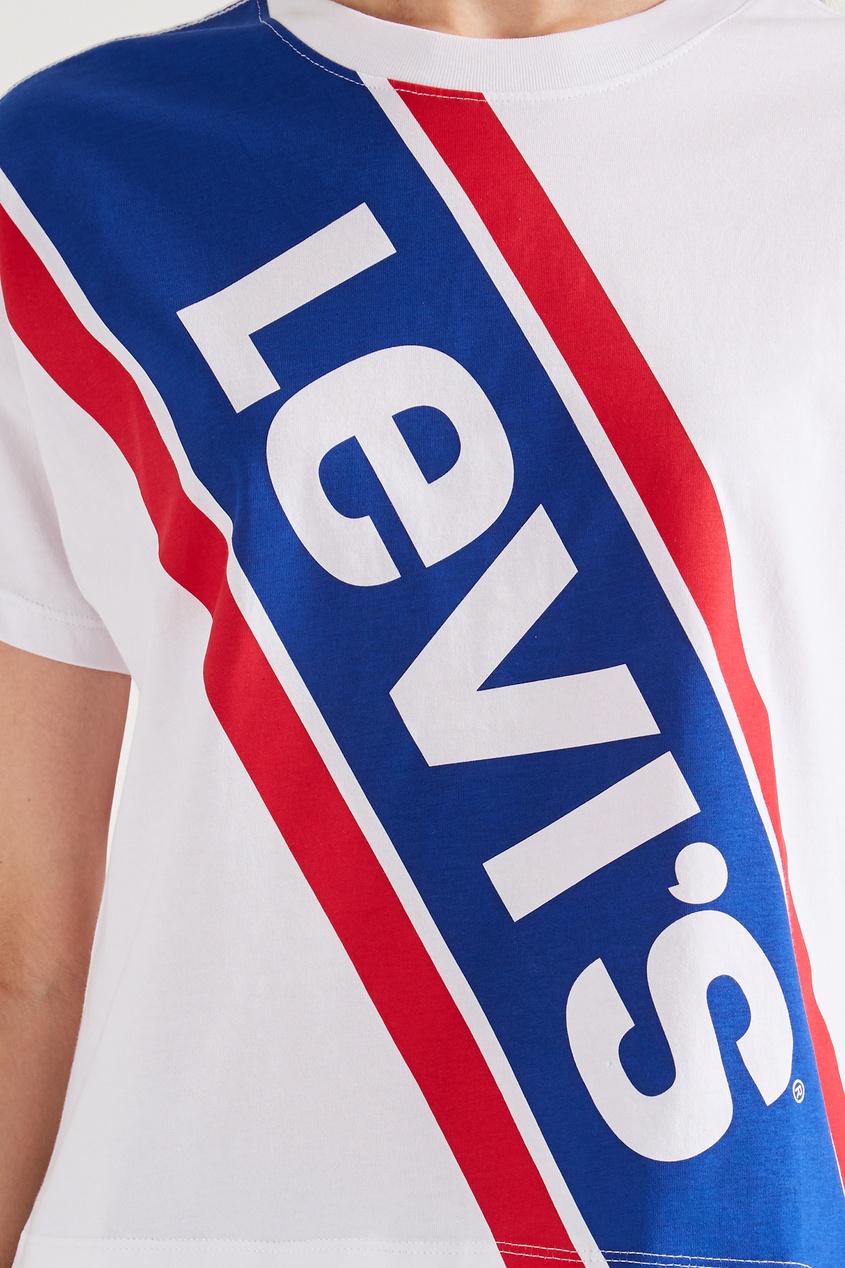 фото Футболка с крупным логотипом levi’s®
