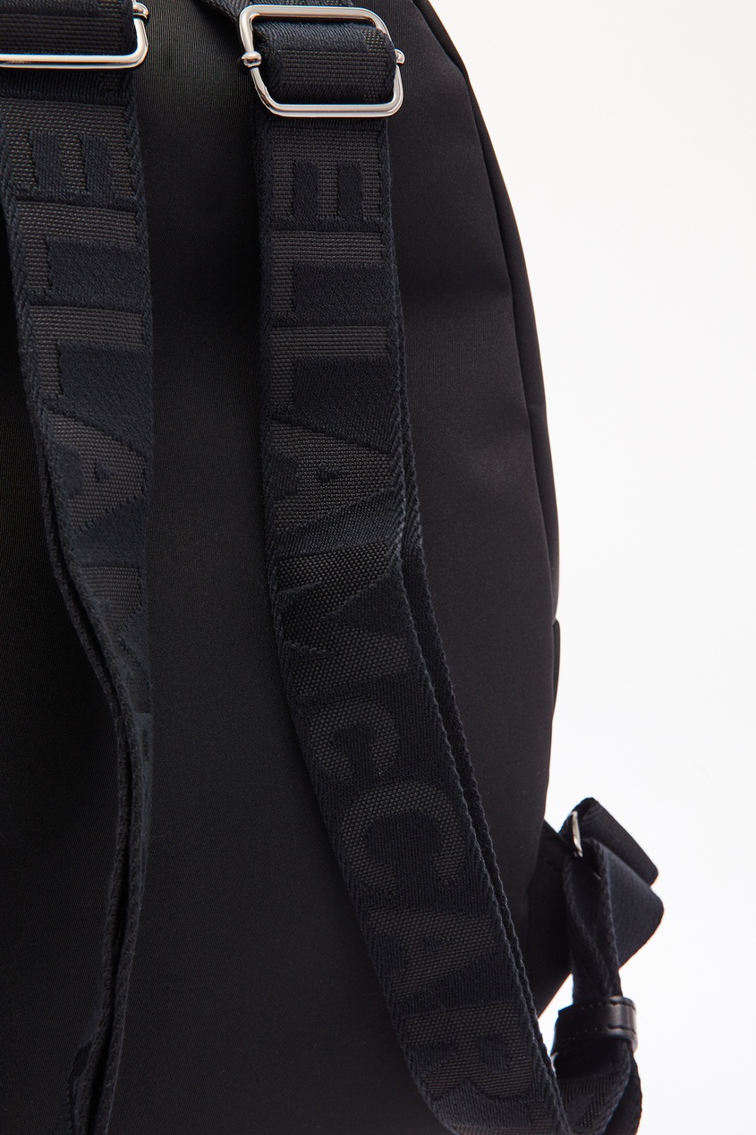 фото Черный рюкзак с логотипом Stella mccartney