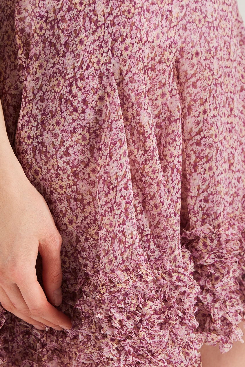 фото Розовая юбка с отделкой Stella mccartney