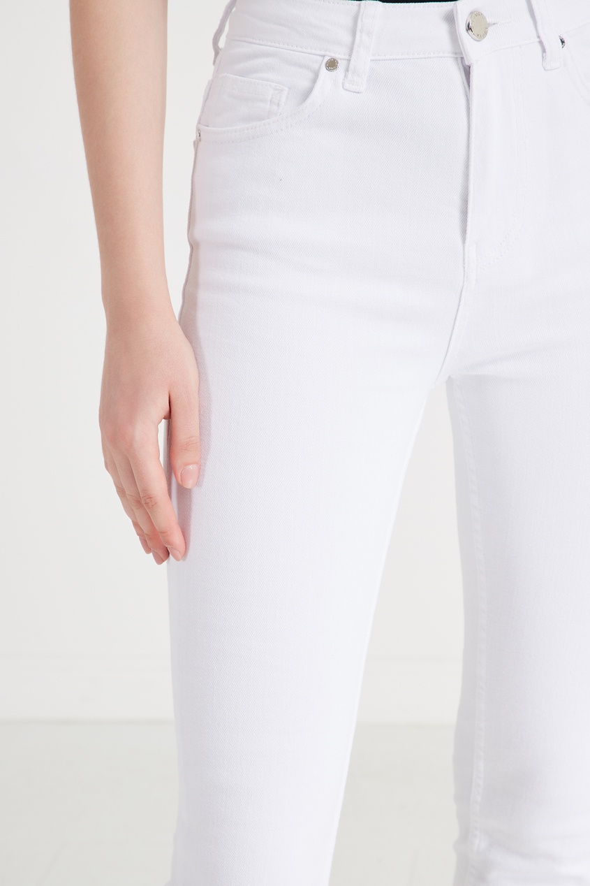 фото Узкие белые джинсы victoria bonya jeans