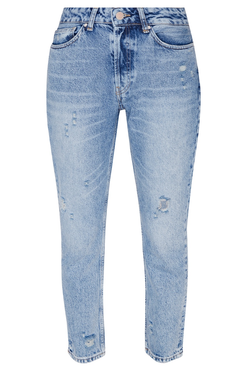 фото Джинсы с заломами и потертостями victoria bonya jeans