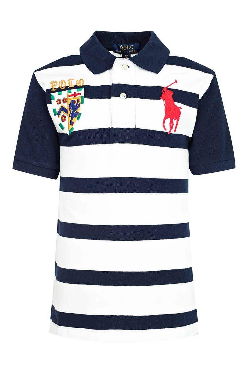 фото Поло в полоску polo ralph lauren kids