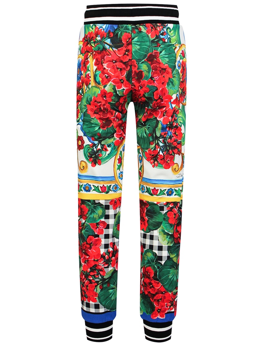

Брюки с цветочным принтом, Multicolor