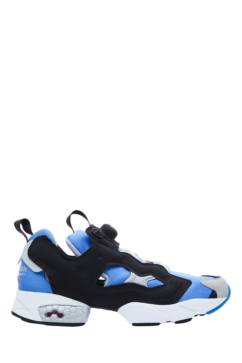 

Черно-голубые кроссовки InstaPump Fury OG, Синий