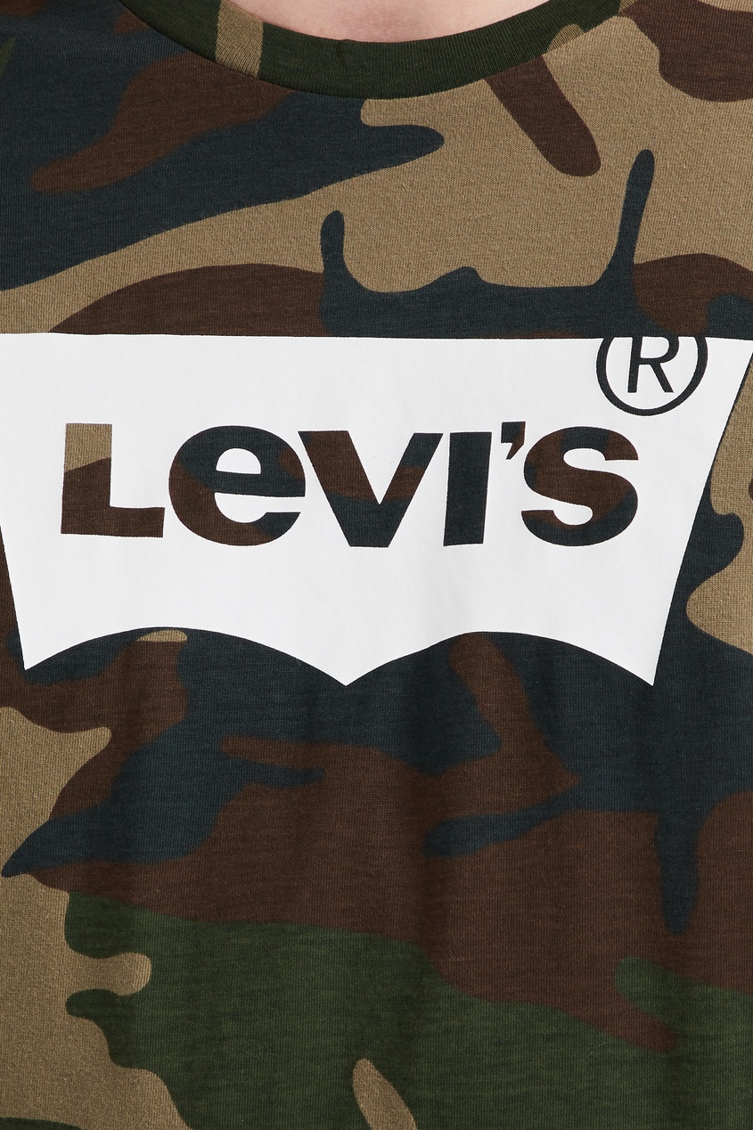 фото Футболка с камуфляжным принтом levi’s®