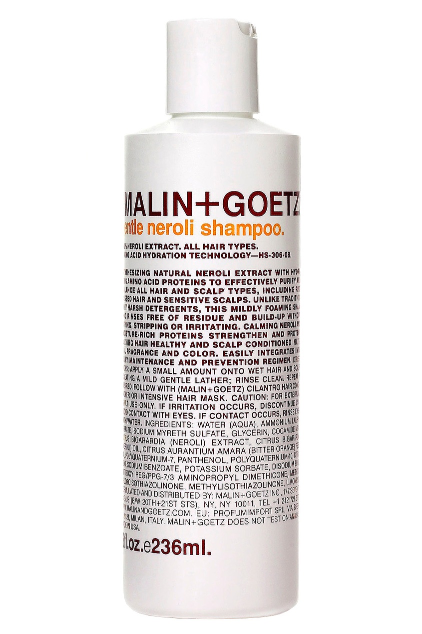 фото Шампунь для волос Gentle Neroli “Нероли” 236ml Malin+goetz