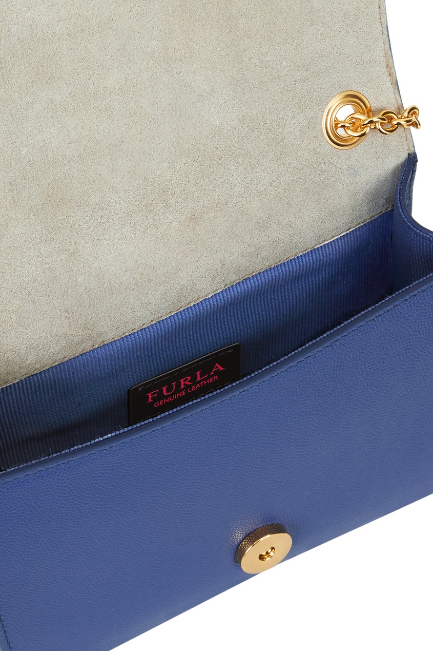 фото Сумка viva синего цвета furla