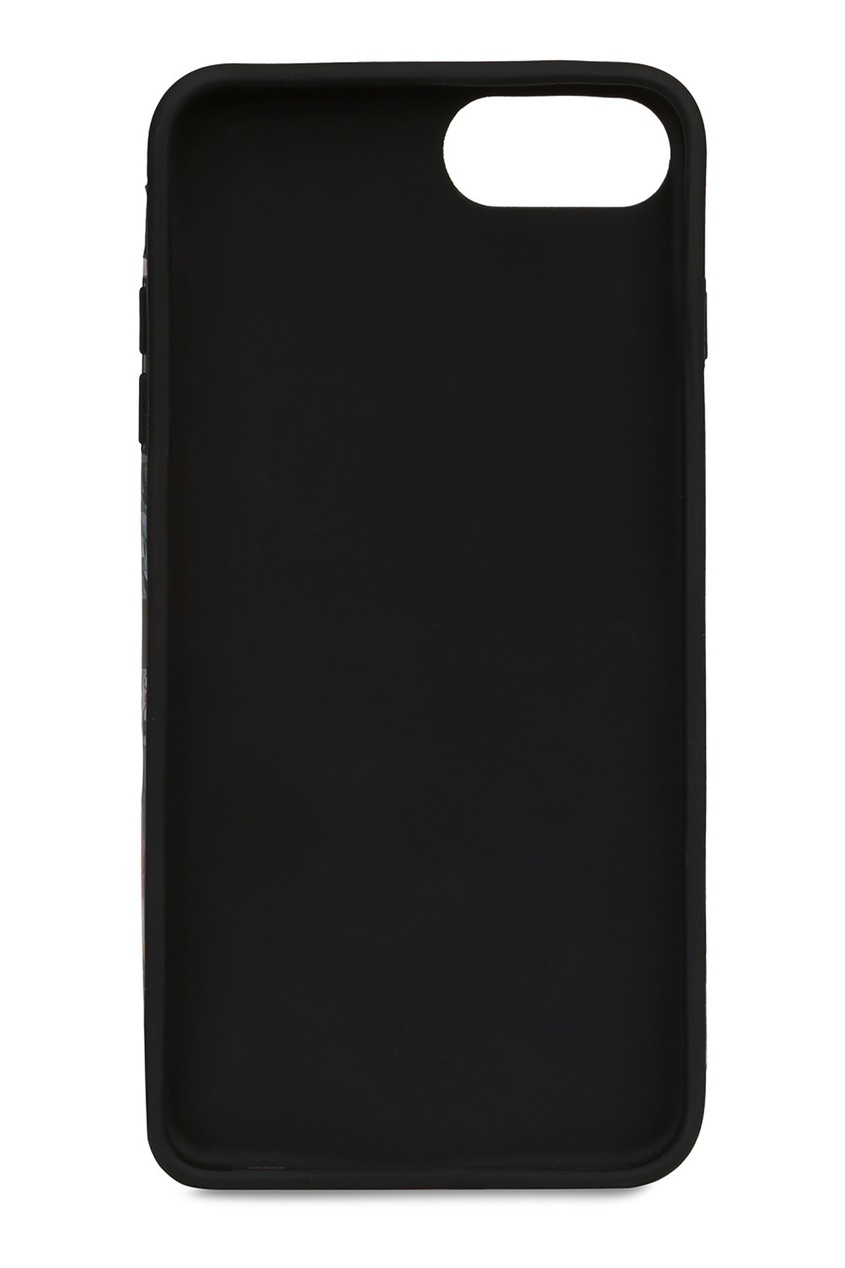 фото Черный чехол для сматфона high tech с принтом furla