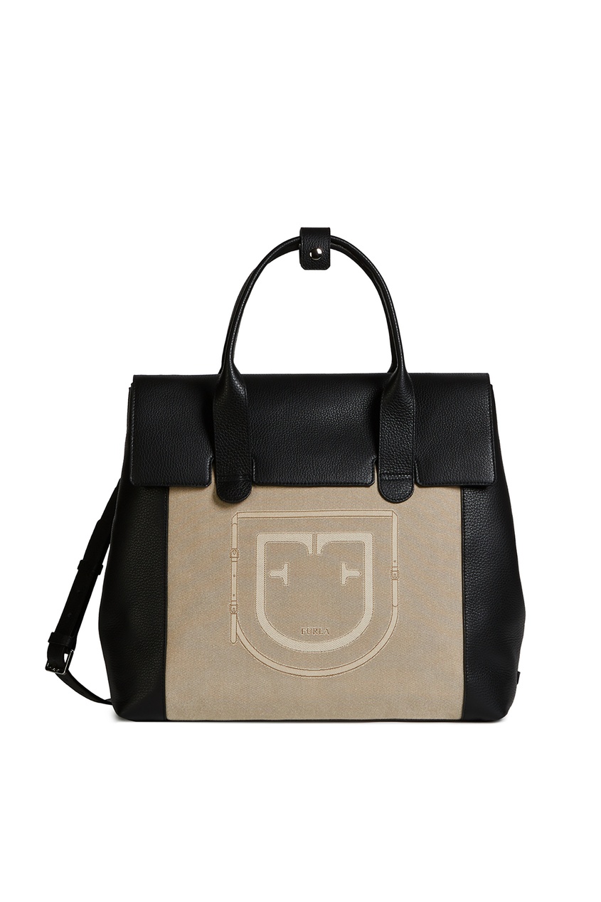 фото Комбинированная сумка Titano с логотипом Furla