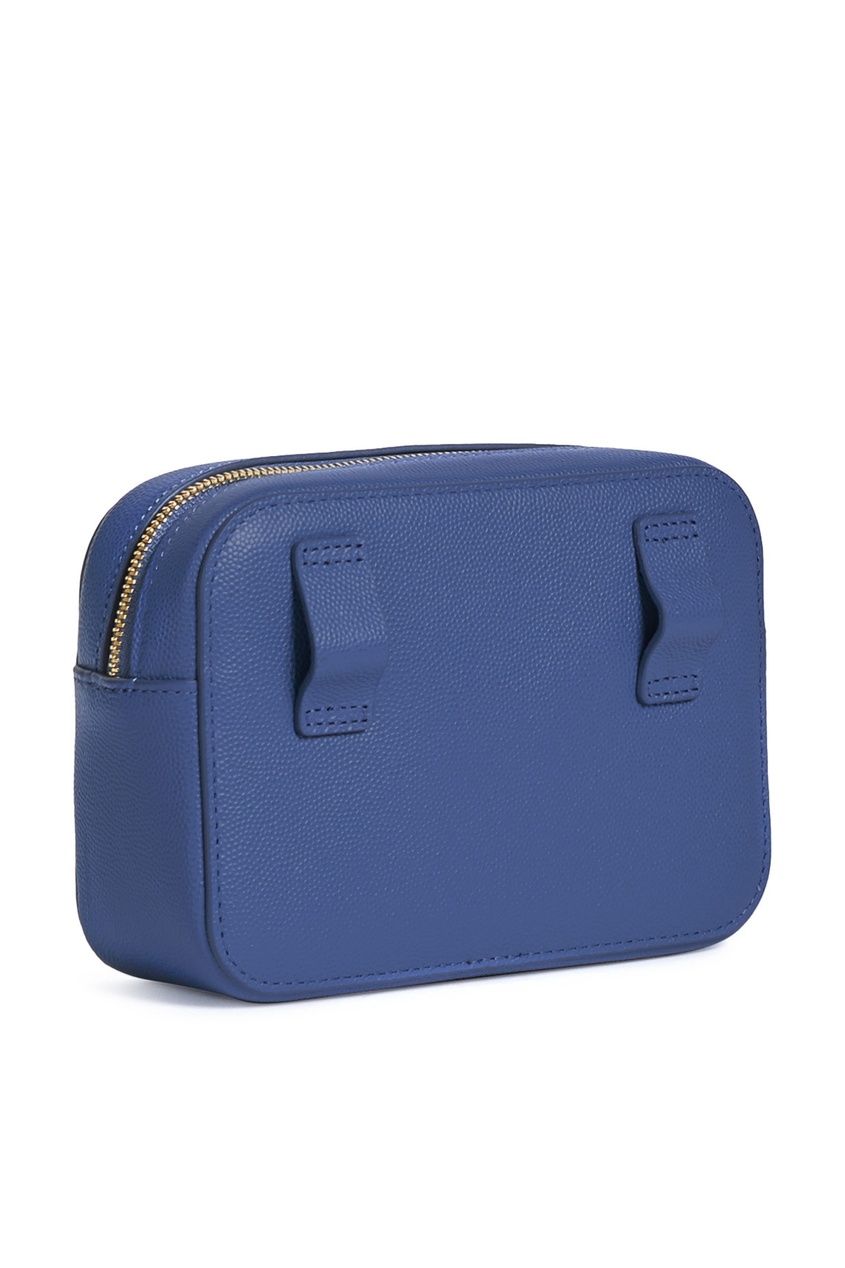 фото Синяя сумка на пояс belvedere furla