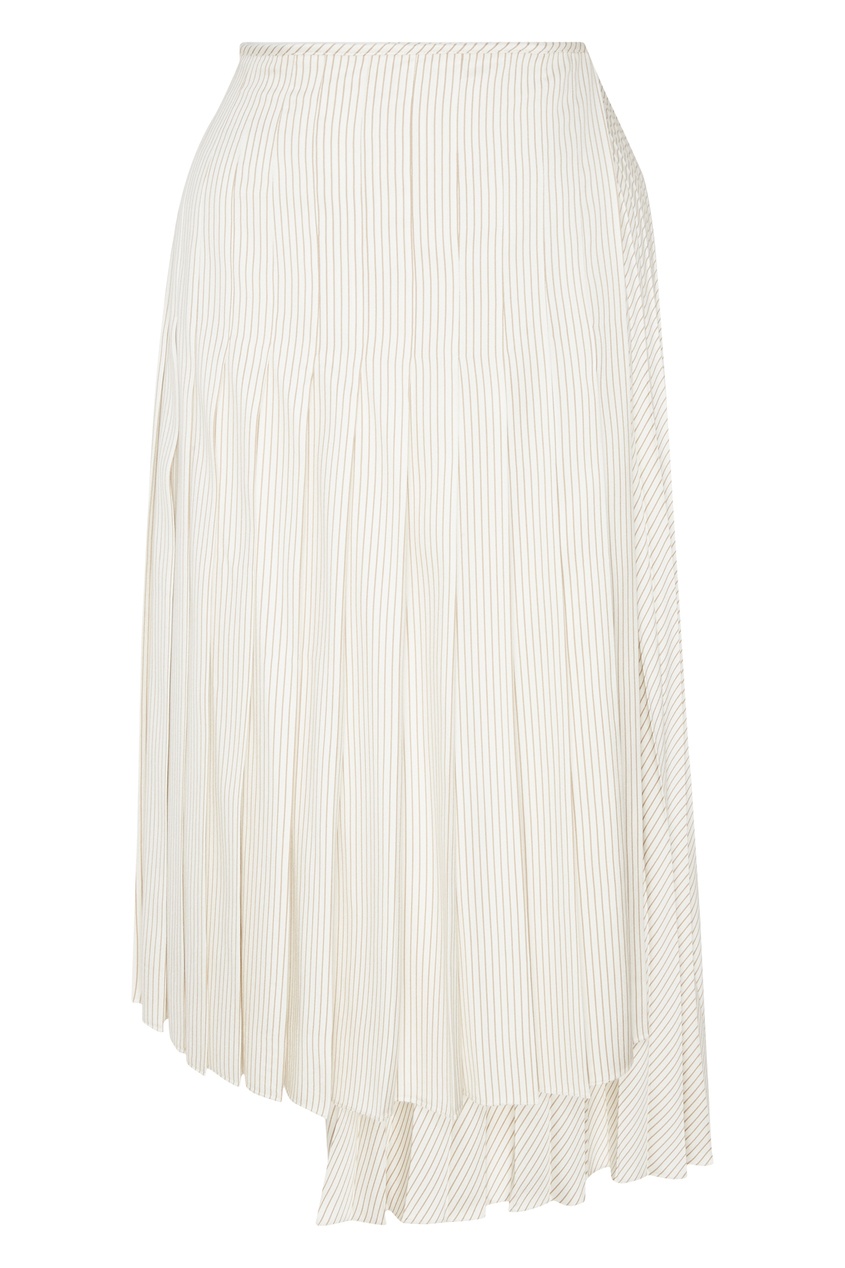 фото Асимметричная юбка из шелка fendi