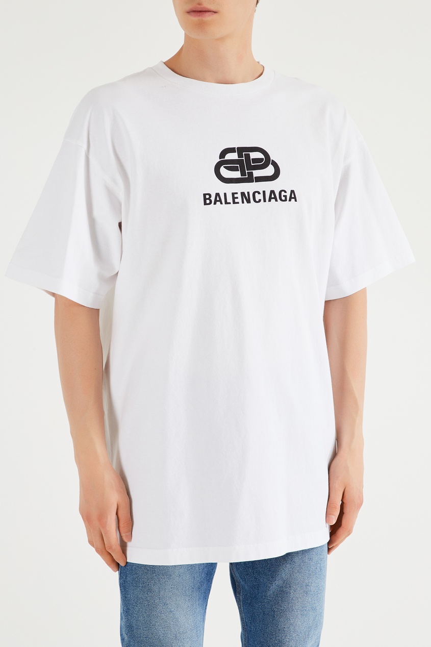 фото Футболка с логотипом balenciaga