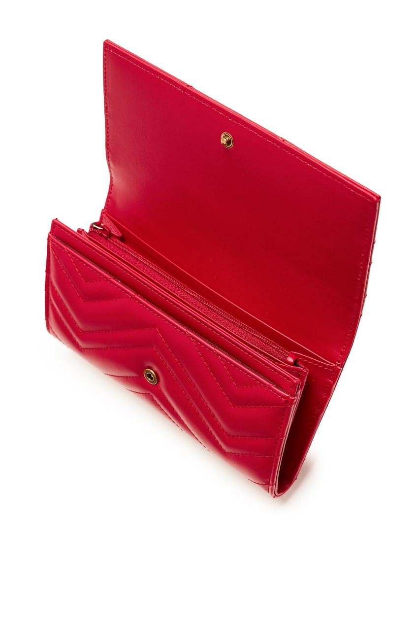 фото Красное портмоне из коллекции «Marmont» Gucci