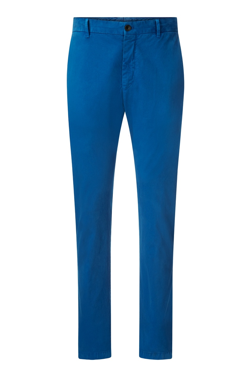 фото Голубые прямые брюки strellson