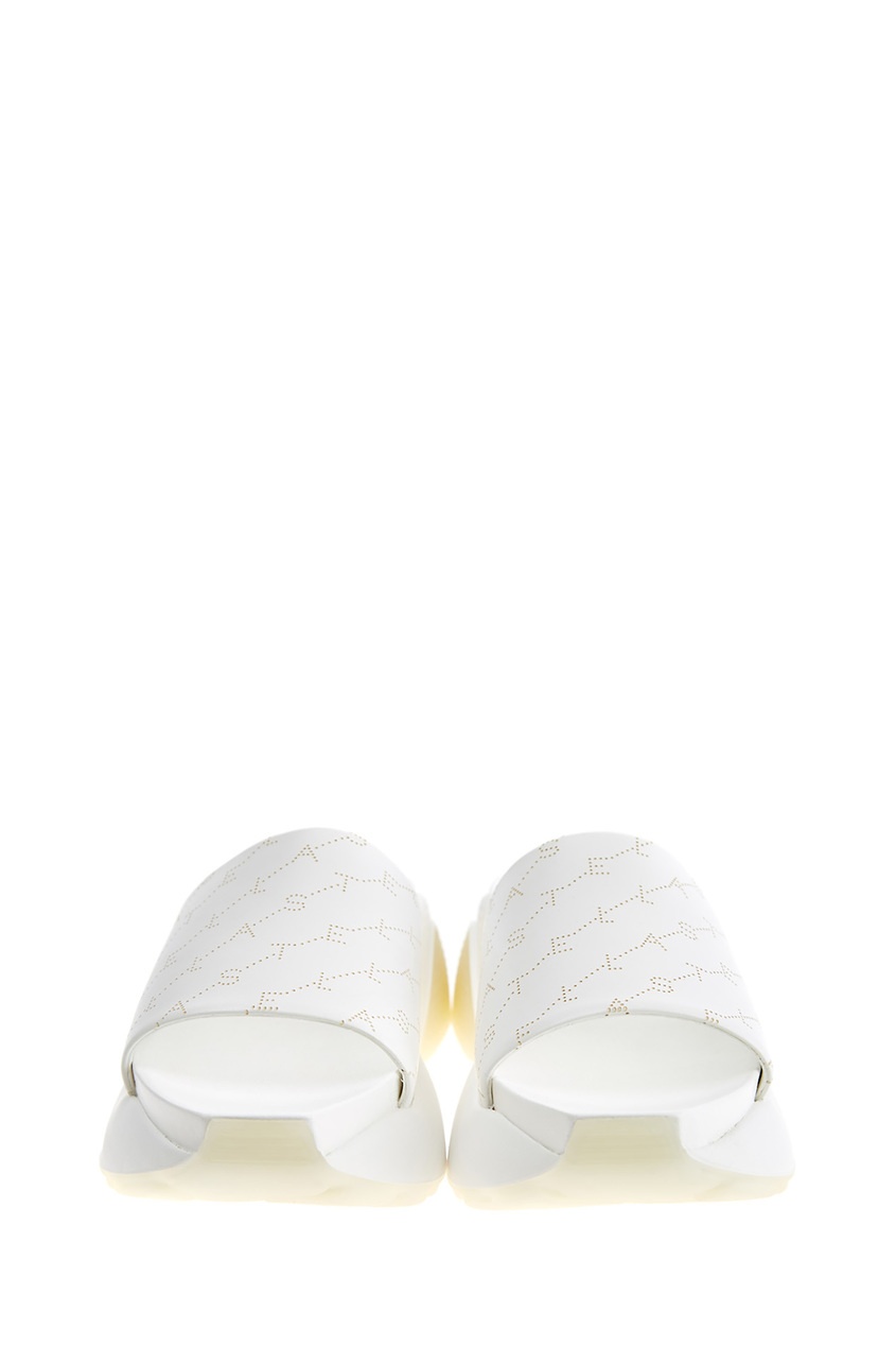 фото Белые пантолеты с монограммами Eclypse Stella mccartney