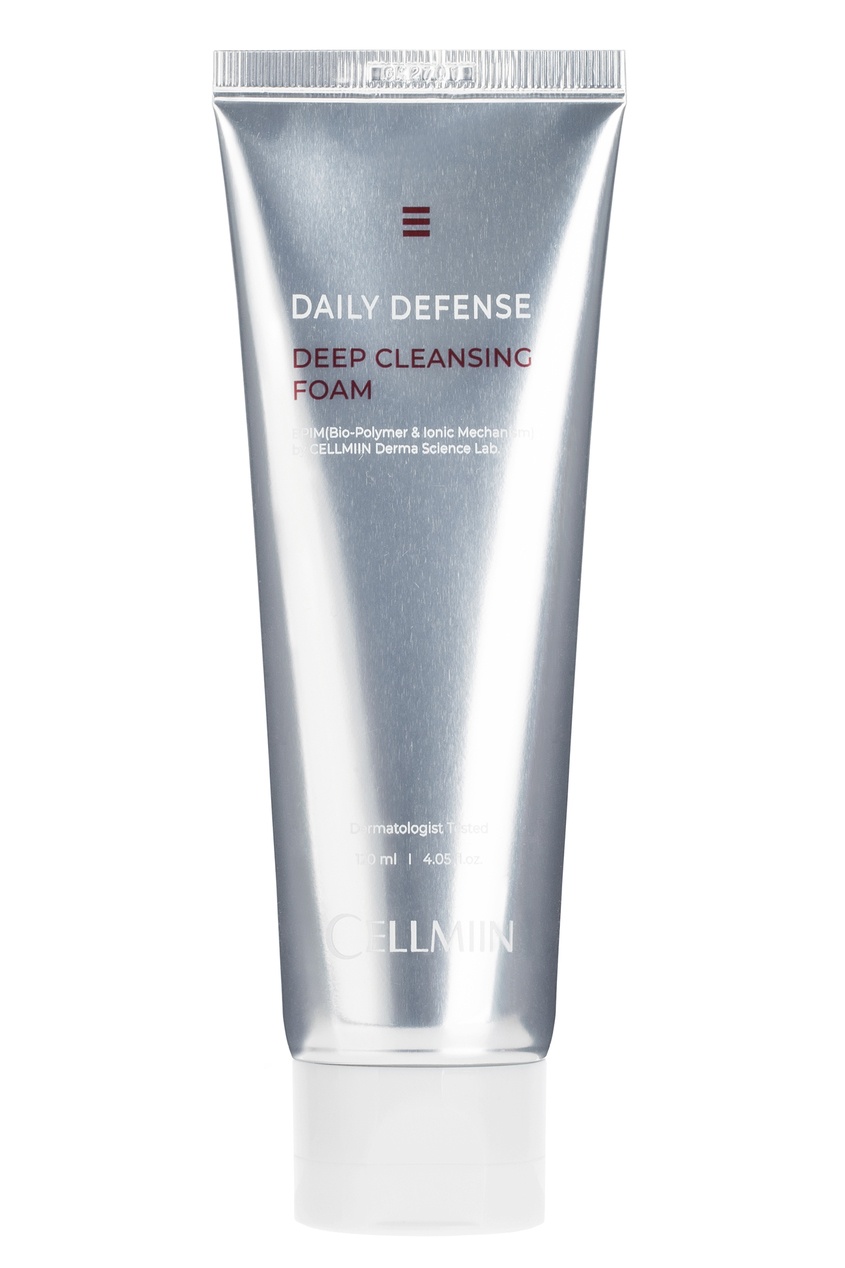 

CELLMIIN DAILY DEFENSE CLEANSING FOAM Очищающая пенка для лица, 120 мл, Серебряный