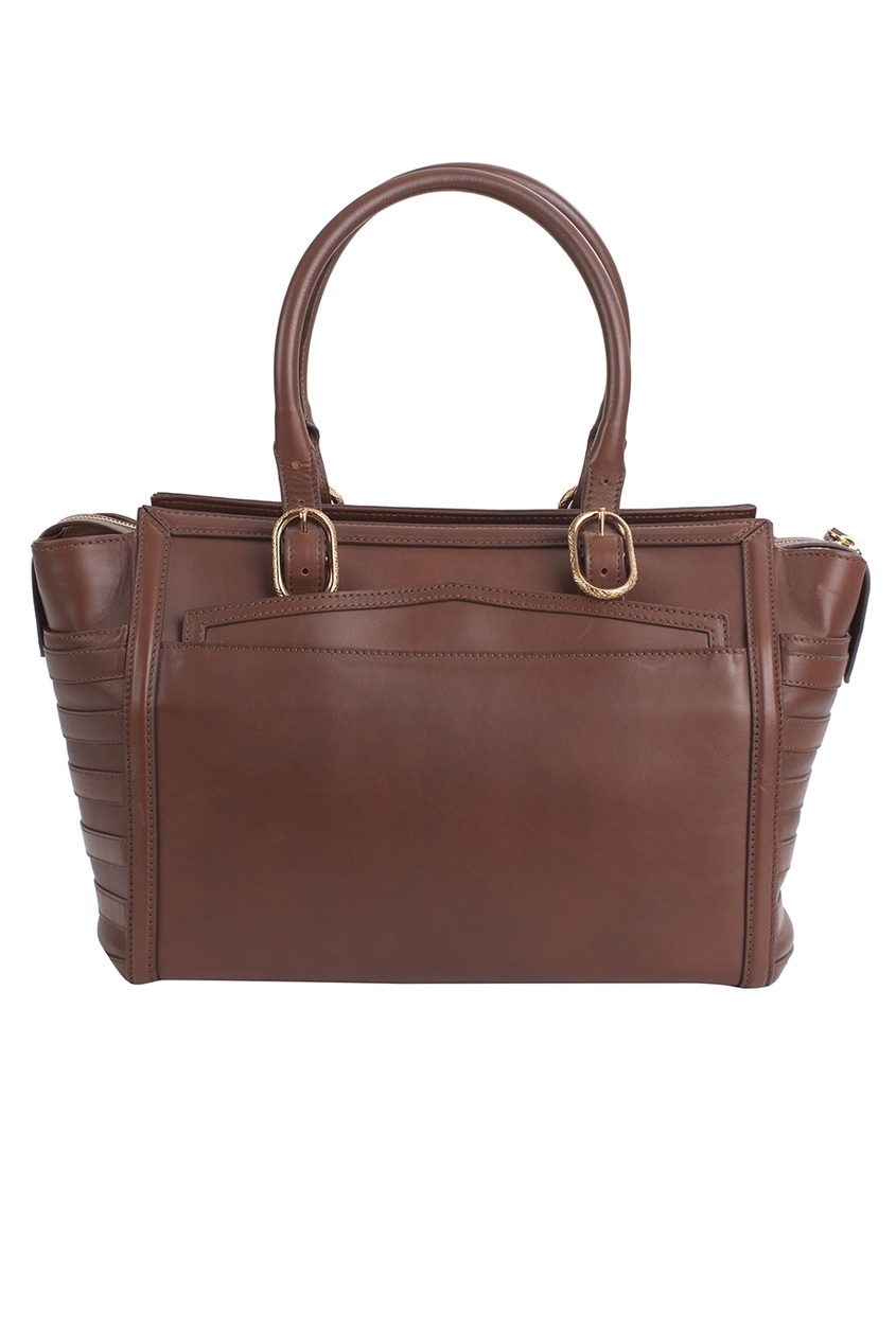 

Кожаная сумка Farida Bowler Calf Paris, Коричневый, Кожаная сумка Farida Bowler Calf Paris