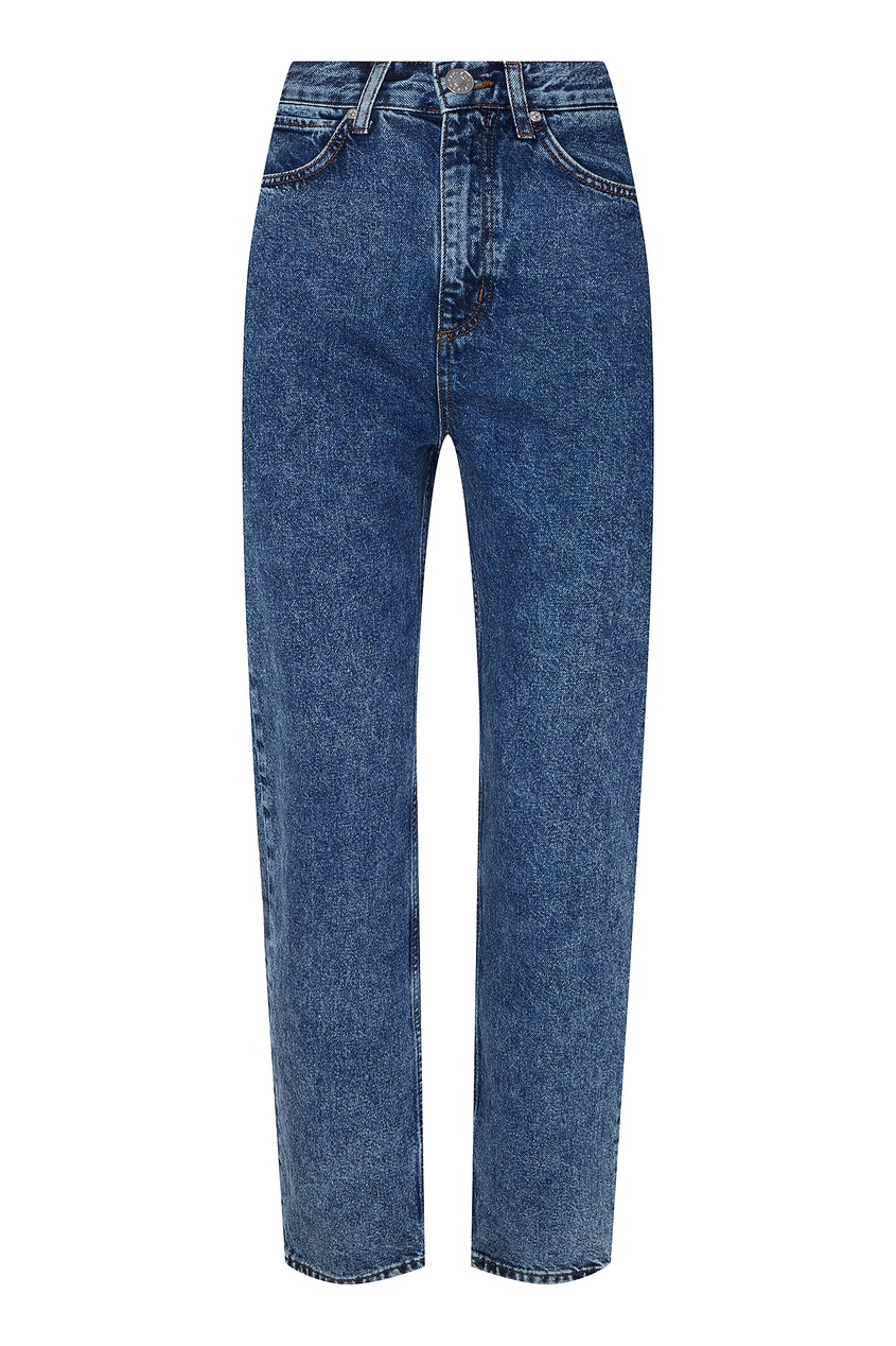 фото «Вареные» джинсы синего цвета Sandro