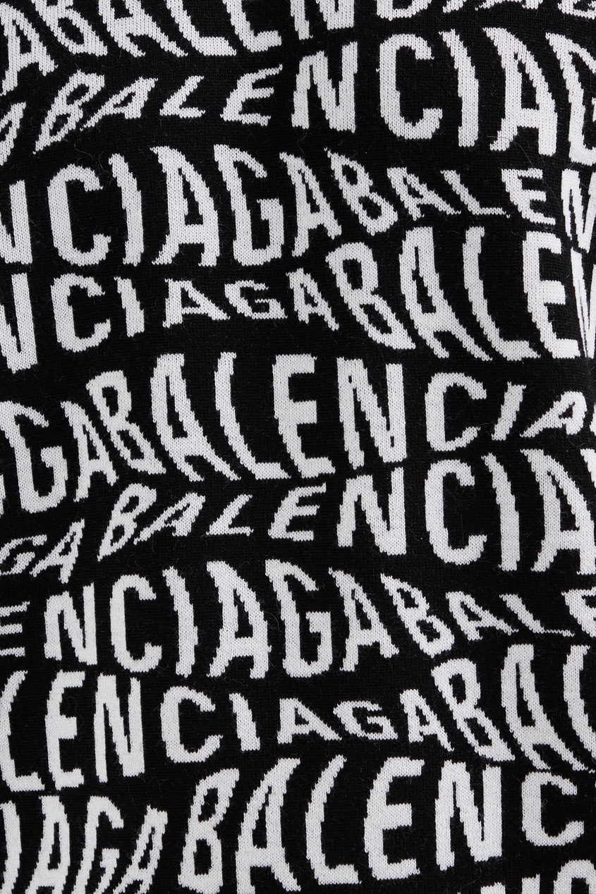 фото Вязаный джемпер Logo Wave Balenciaga man