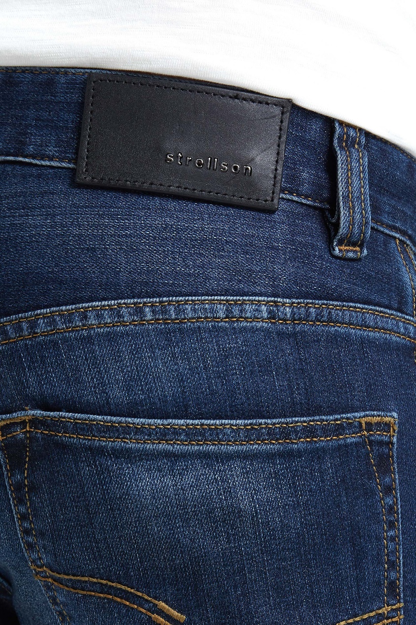 фото Синие джинсы с застежкой на пуговицы robin strellson