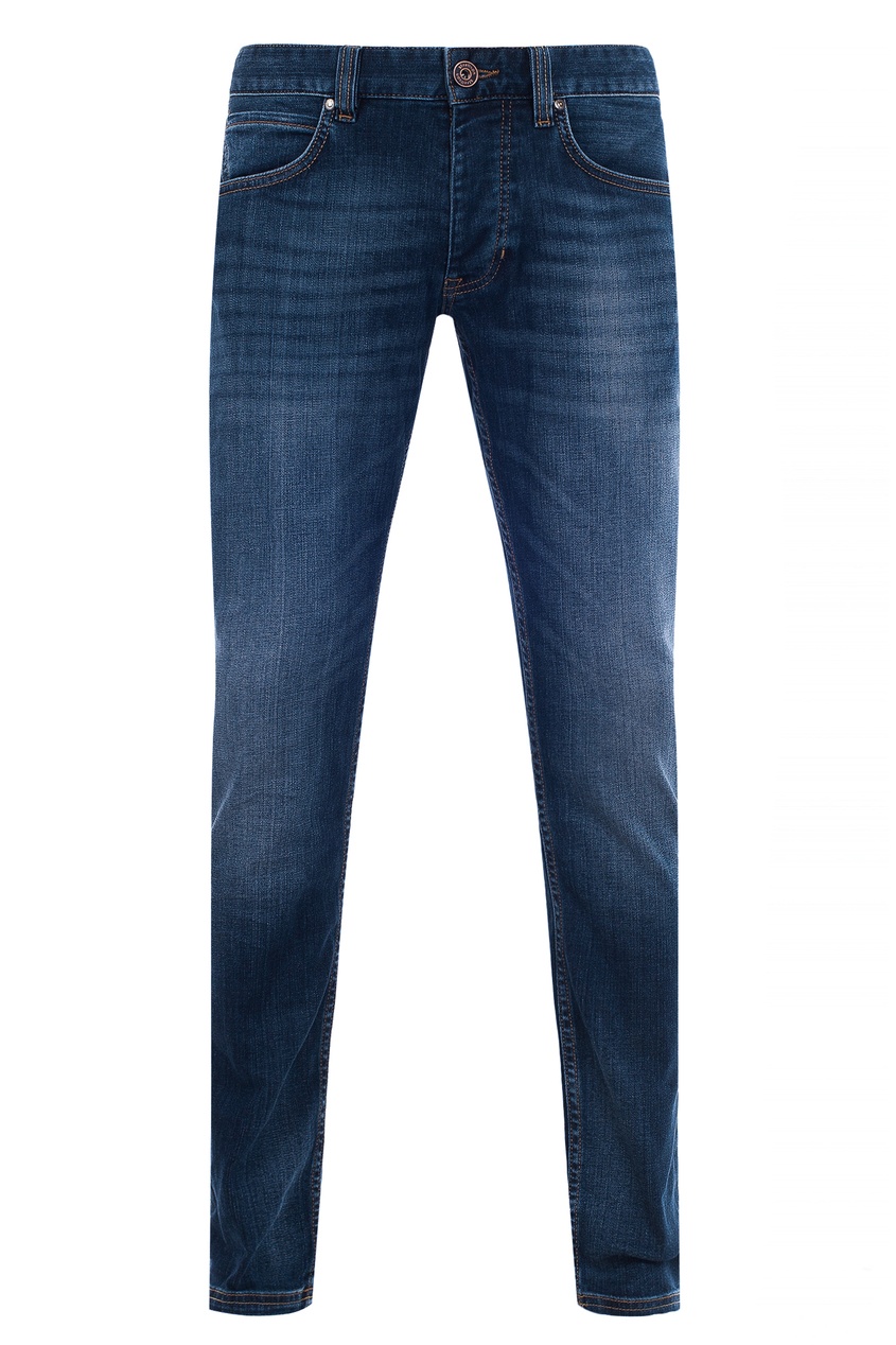 фото Синие джинсы с застежкой на пуговицы robin strellson