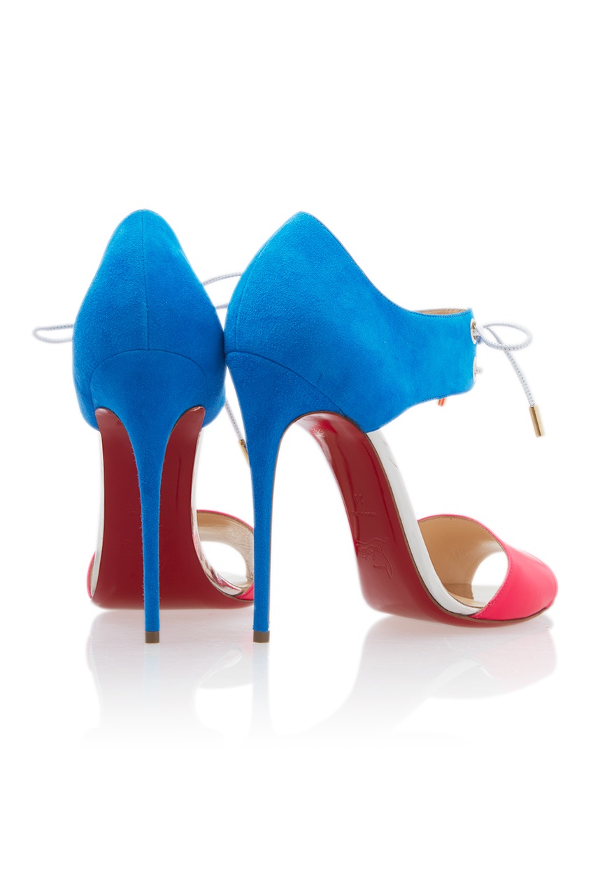 фото Замшевые босоножки Mayerling 120 Christian louboutin