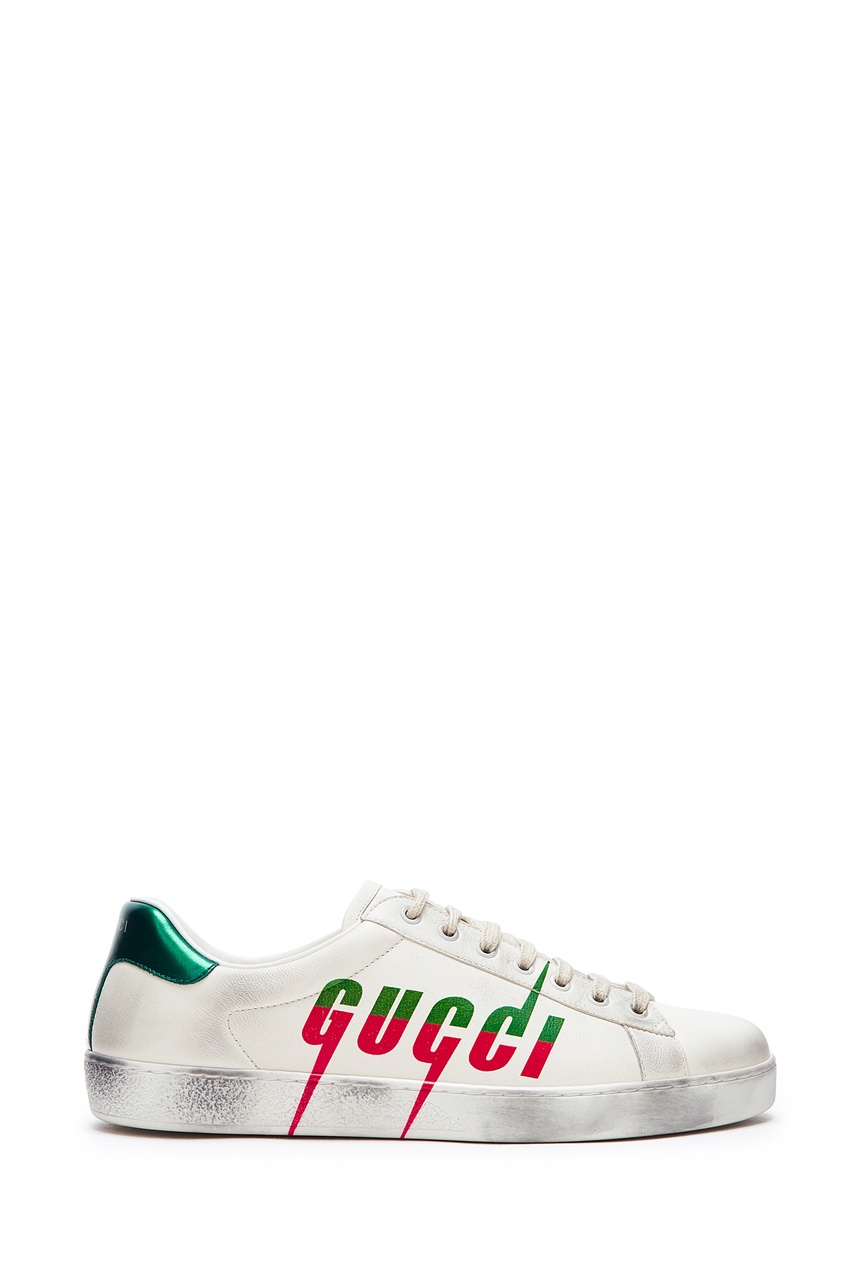 

Кроссовки Ace с логотипом Gucci Blade, Белый, Кроссовки Ace с логотипом Gucci Blade