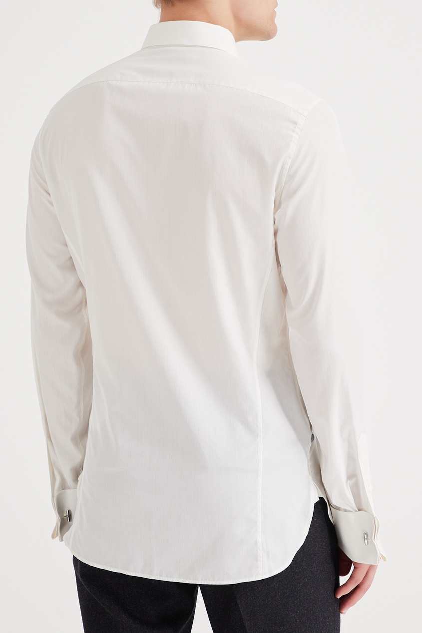 фото Рубашка с плиссированной отделкой Gucci man