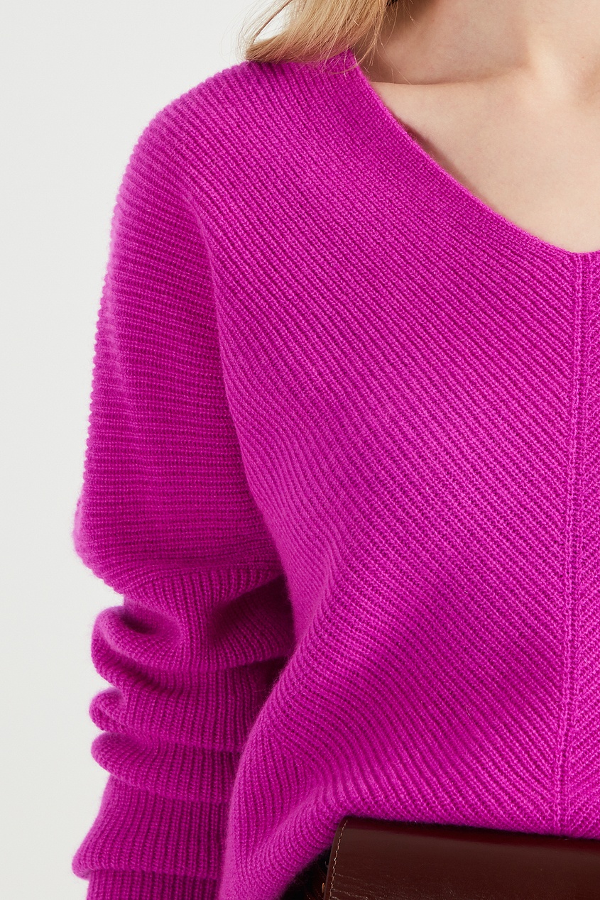 Фиолетовый Свитер Женский Купить