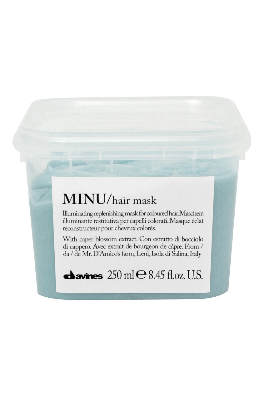 фото MINU Маска для окрашенных волос, 250 ml Davines