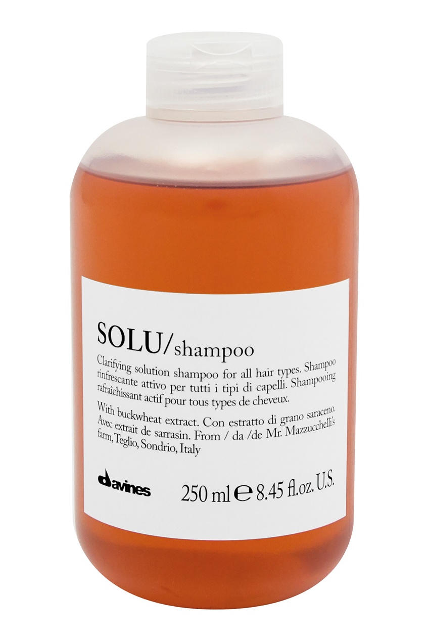 фото SOLU Освежающий шампунь для глубокого очищения, 250 ml Davines