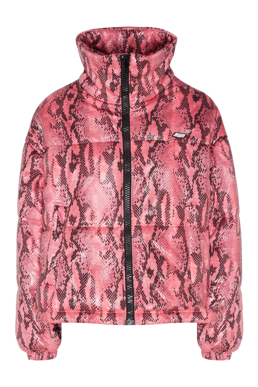 фото Розовая куртка с узором Msgm