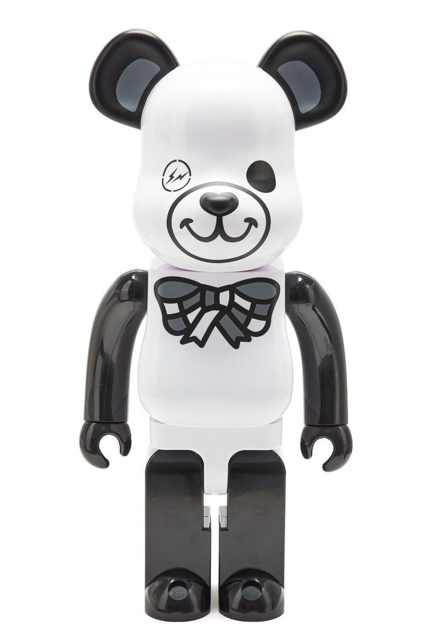 фото Статуэтка для интерьера Bearbrick Freemasonry x Fragmentdesign White 1000% Medicom toy