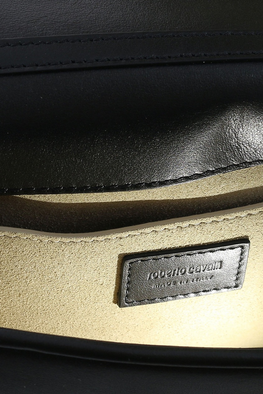 фото Поясная сумка с логотипом bold c roberto cavalli