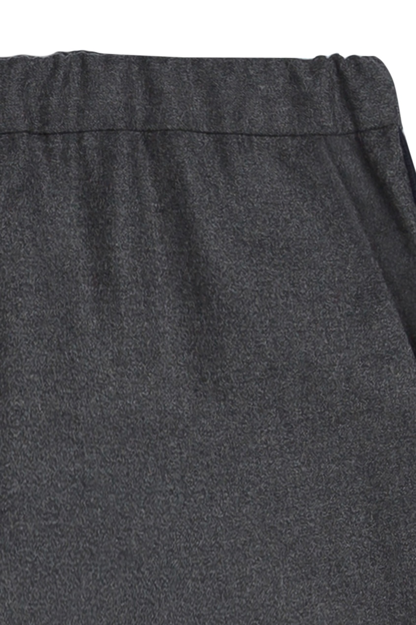 фото Черные брюки с эластичным поясом bonpoint