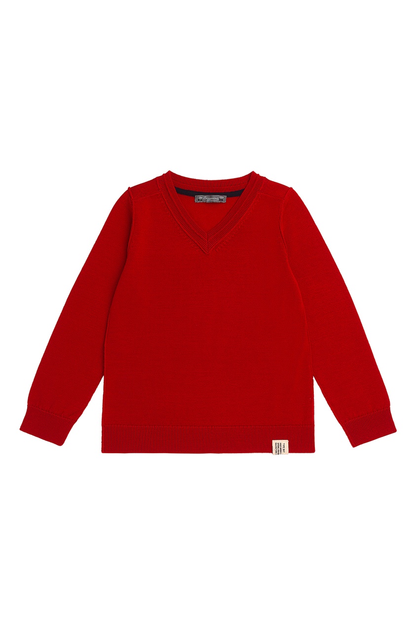 фото Красный пуловер Bonpoint