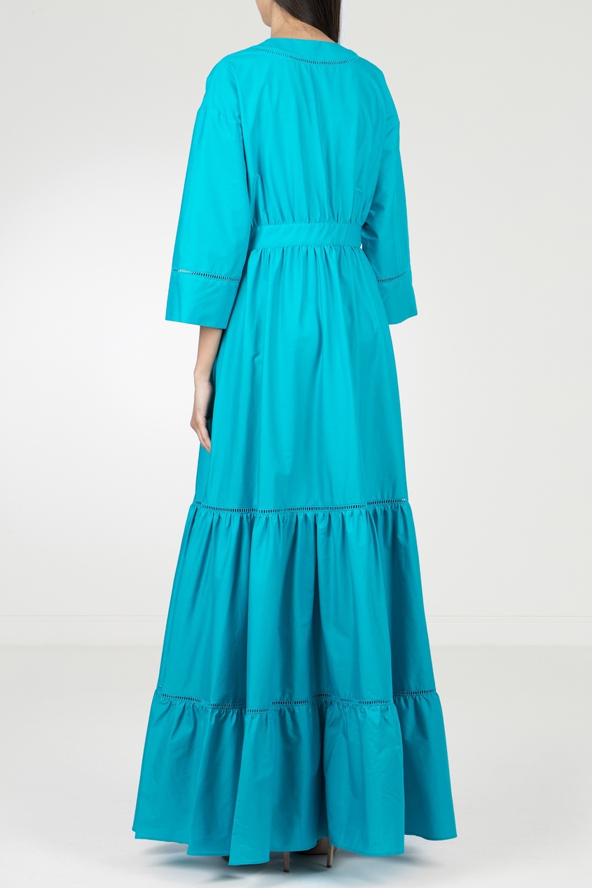 фото Голубое платье в пол Twin-set