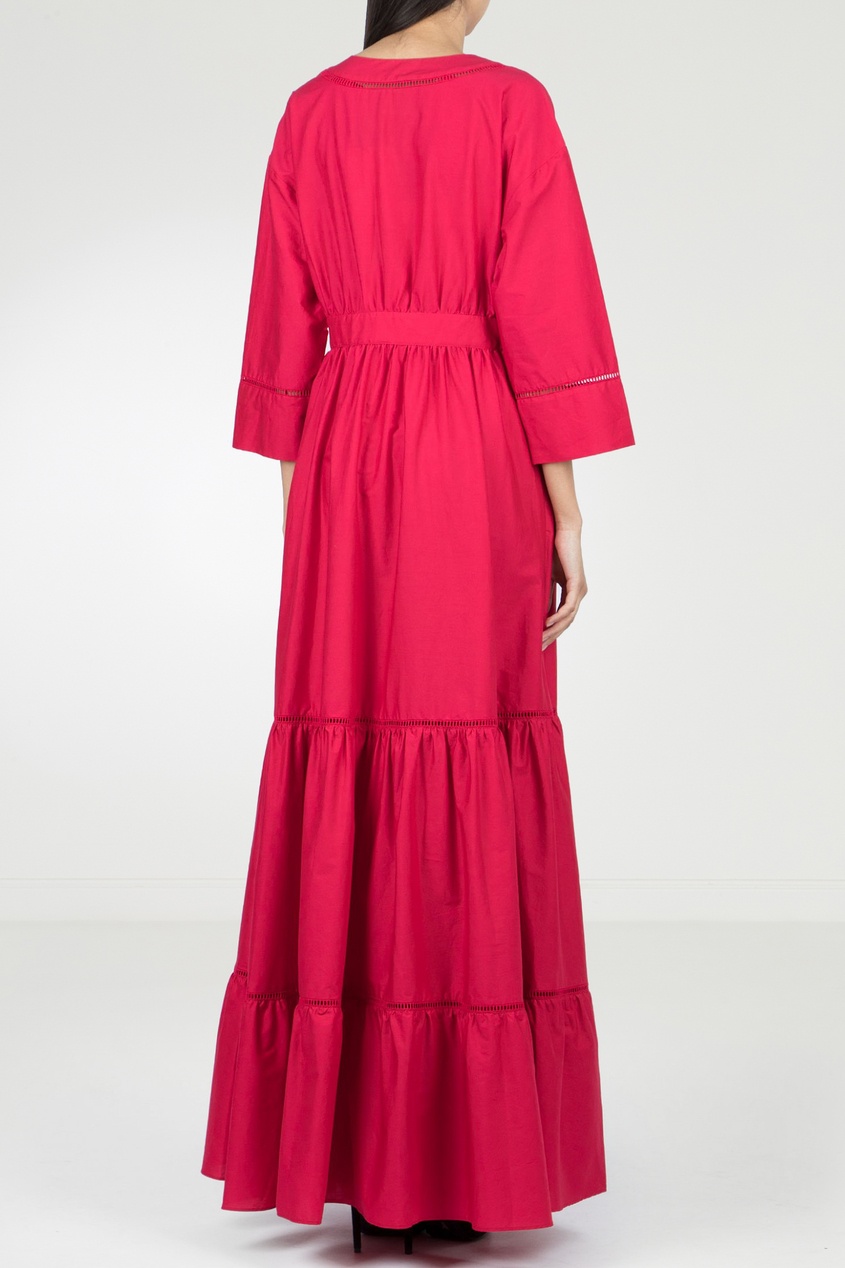 фото Красное платье в этническом стиле Twin-set