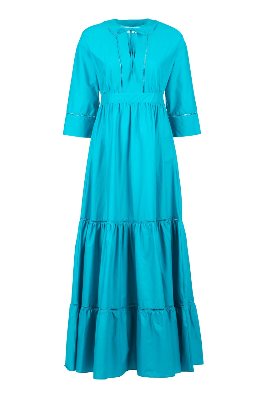 фото Голубое платье в пол twin-set