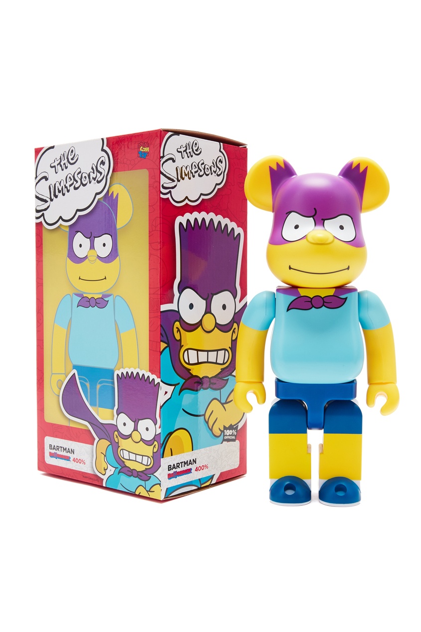 фото Статуэтка для интерьера Bearbrick Bartman 400% Medicom Toy x The Simpsons