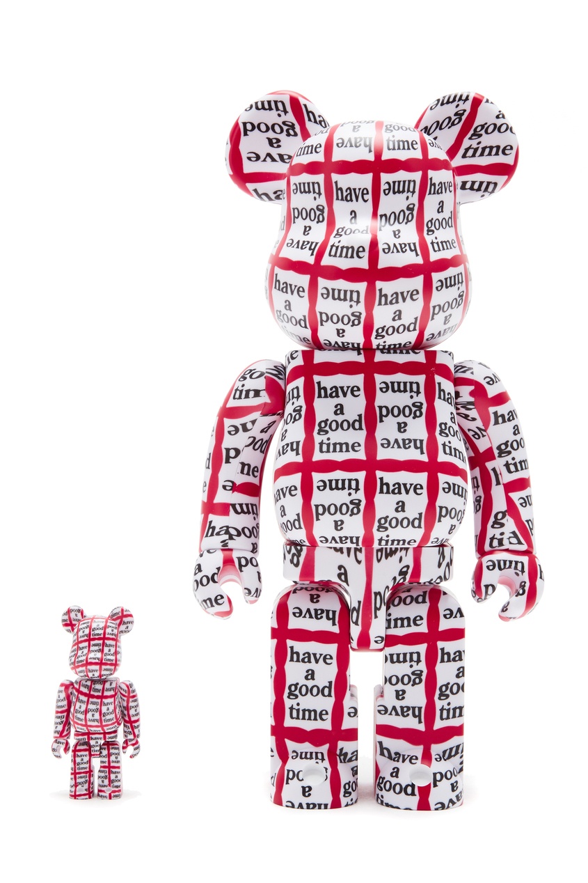 

Статуэтки для интерьера Bearbrick 100% & 400% Medicom Toy x Have A Good Time, Multicolor